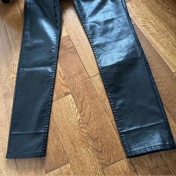 Leather look skinny jeans - Picture 4 of 8